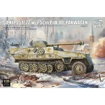 Sd.Kfz.251/22 mit 7,5 cm PaK 40 Pakwagen in 1:35