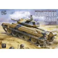 Britischer Cruiser Tank Mk.VI Crusader Mk.III im Maßstab 1:35 Britischer Cruiser Tank Mk.VI Crusader Mk.III im Maßstab 1:35