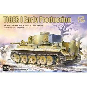Tiger I frühe Produktion Sd.Kfz.181 Pz.Kpfw. VI Ausf. E Schlacht um Charkow in 1:35