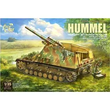 Hummel Sd.Kfz.165 15 cm s.FH 18/1 Frühe Produktion im Maßstab 1:35