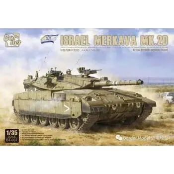 Israel Merkava Mk.2D mit vollständiger Innenausstattung und funktionsfähigen Ketten im Maßstab 1:35