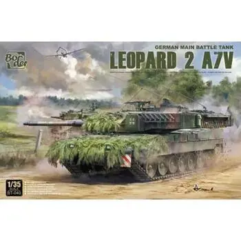 Leopard 2 A7V Deutscher Kampfpanzer im Maßstab 1:35