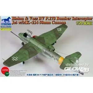 Blohm & Voss BV P.178 Bomber Interceptor Jet w/MK-214 50mm Cannon