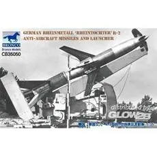 German Rheinmetall\'Rheintochter R-2 anti-aircraft missiles a.launcher