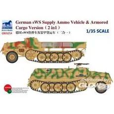 German sWS Supply Ammo Vehicle & Armored Cargo Version (2 in 1)