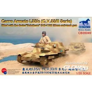 Carro Armato L35/c(C.V.33/II Serie)Fitte with the Swiss\"Solothurn\"S18-1100
