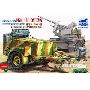 German Sd.Ah.52 37mm Flak Ammunition Carriage Trailer