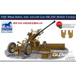 OQF 40mm Bofors Anti-aircraft Gun(British)