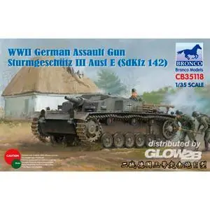 WWII German Assault Gun Sturmgeschütz III Ausf. E (SdKfz 142)