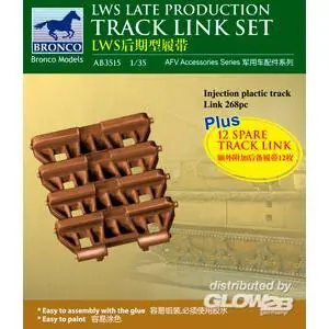 LWS Late-Production Track link set