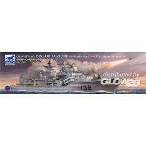 Chinese Navy DDG 138 TAIZHOU Sovremenniy Class 956EM Improved Destroyer