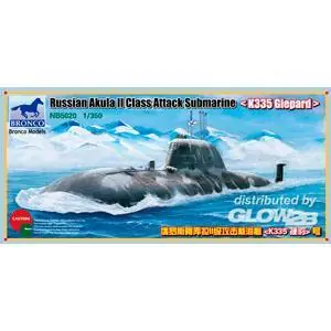 Russian Akula II Class Attack Submarine `K335 Giepard\'