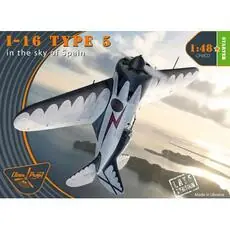 I-16 type 5 (in the sky of Spain late version) in 1:48 I-16 type 5 (in the sky of Spain late version) in 1:48
