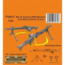 MG 42 German WWII Machine Gun (Early Variant) 1/35 in 1:35