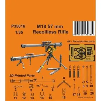 M18 57 mm Recoilless Rifle 1/35 in 1:35
