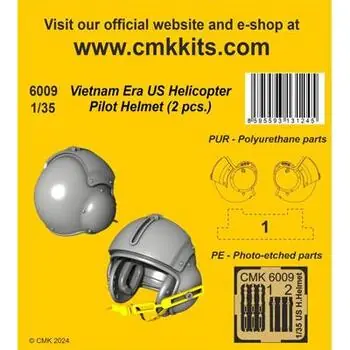 Vietnam Era US Helicopter Pilot Helmet (2 pcs.) 1/35 in 1:35