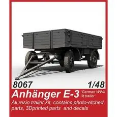 E-3 German WWII Trailer 1/48 in 1/48