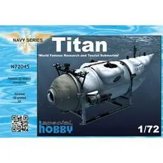 Titan ‘World Famous Research and Tourist Submarine’ 1/72 in 1:72
