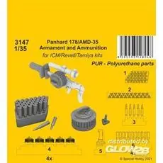 Panhard 178/AMD-35 Armament and Ammunition (ICM/Revell Tamiya kits) in 1:35