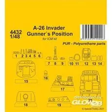 A-26 Invader Gunner\'s Position in 1:48