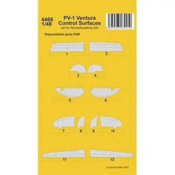 PV-1 Ventura Control Surfaces in 1/48