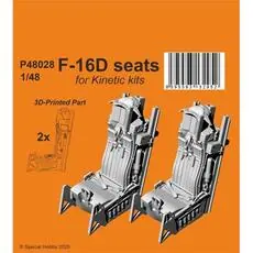 F-16D Seats for Kinetic in 1:48