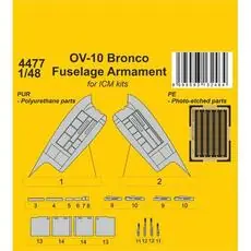 OV-10 Bronco Fuselage Armament for ICM kit in 1:48