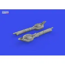 P-38J superchargers PRINT for TAMIYA in 1:48