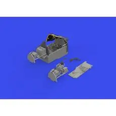 P-38J cockpit PRINT for TAMIYA in 1:48