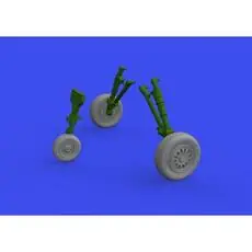 F-16C wheels late 1/48 for KINETIC in 1:48