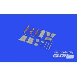 F-4B undercarriage legs BRONZE, for TAMIYA in 1:48