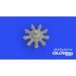 Sopwith Camel Gnome engine PRINT for EDUARD in 1:48