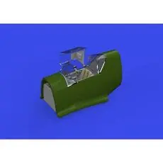 Bf 109F cockpit w/ early seat PRINT 1/48 EDUARD in 1:48