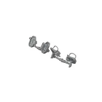 Bf 109E rudder pedals late 1/48 in 1/48