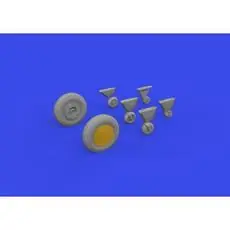 FM-2 wheels 1/48 EDUARD in 1:48