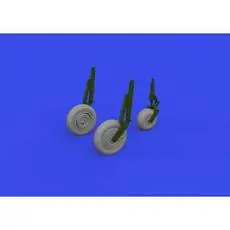 MiG-17 wheels 1/48 AMMO in 1:48