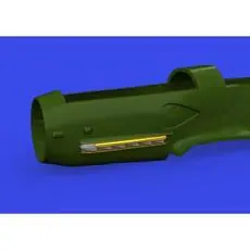 Bf 109K-4 exhaust stacks PRINT 1/48 EDUARD in 1:48