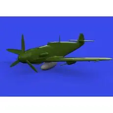 Bf 109F/G external fuel tanks 1/72 EDUARD in 1:72