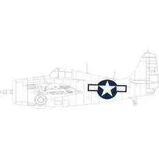 FM-2 US national insignia 1/48 EDUARD in 1:48