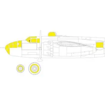 B-25J glazed nose TFace 1/48 HKM in 1:48