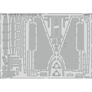 Spitfire Mk.IXc engine & undercarriage 1/24 AIRFIX in 1:24