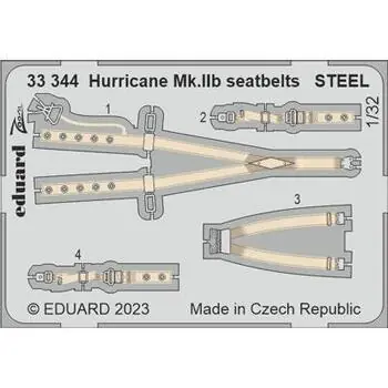 Hurricane Mk.IIb seatbelts STEEL 1/32 REVELL in 1:32