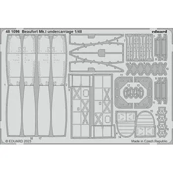 Beaufort Mk.I undercarriage for ICM in 1:48