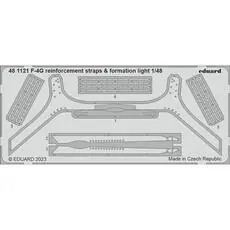 F-4G reinforcement straps & formation lights 1/48 MENG in 1:48