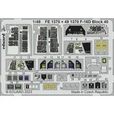 F-16D Block 40 1/48 KINETIC in 1:48