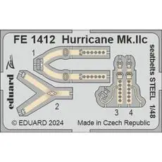 Hurricane Mk.IIc seatbelts STEEL 1/48 in 1/48