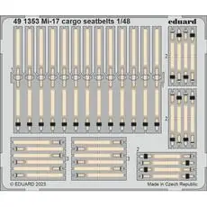 Mi-17 cargo seatbelts 1/48 AMK in 1:48