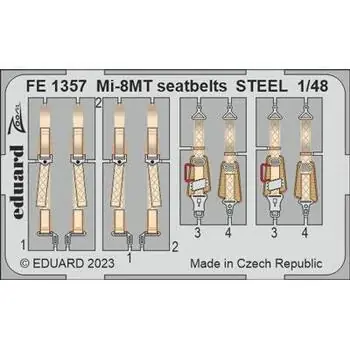 Mi-8MT seatbelts STEEL 1/48 TRUMPETER in 1:48