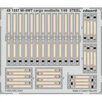 Mi-8MT cargo seatbelts STEEL 1/48 TRUMPETER in 1:48