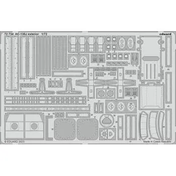 AC-130J exterior 1/72 ZVEZDA in 1/72